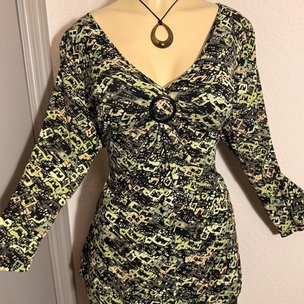Style & Co. Long Sleeve With Tie Detail